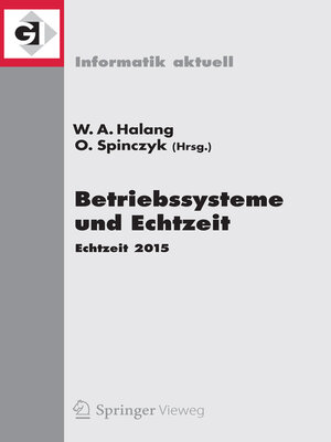 cover image of Betriebssysteme und Echtzeit